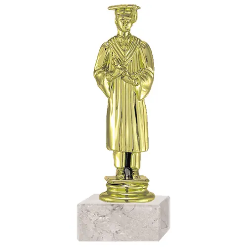 Trofeo Plástico Graduación Masculino RP-8063 (30)   16 cms.