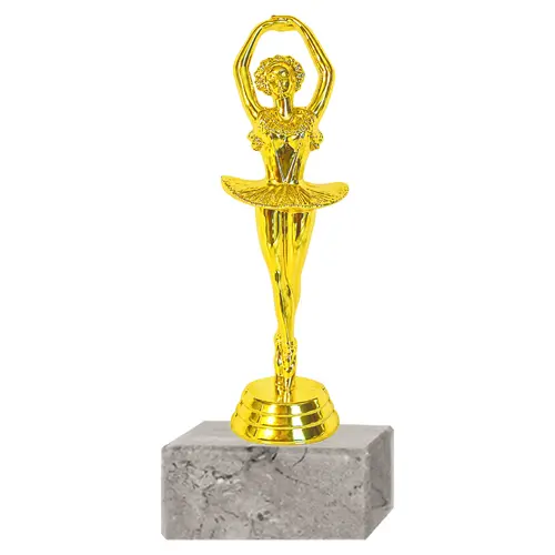 Trofeo Plástico Bailarina Ballet (130)  16 cms.