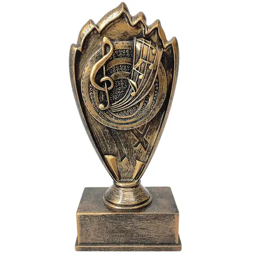 Trofeo Resina Música Mod. HP01   18 cms.
