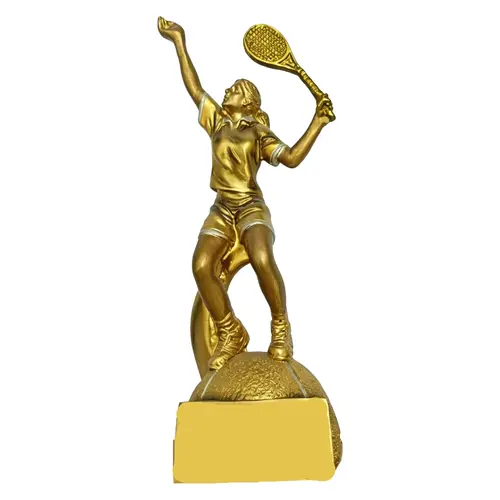 Trofeo Resina Tenista Femenino TEN10   20 cms.