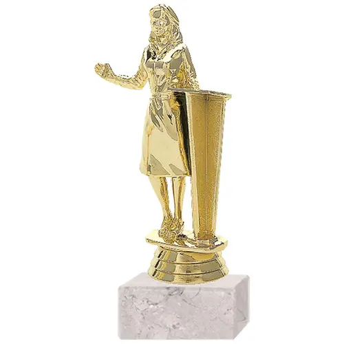Trofeo Plástico Debate Femenino RP-5010 (118)   16 cms.