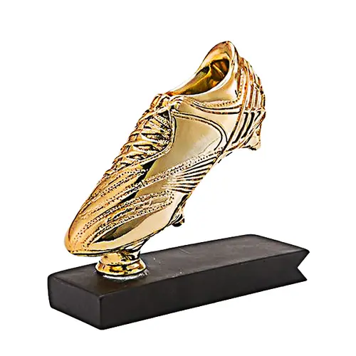 Trofeo Resina Fútbol Botín de Oro MI5   19 cms.