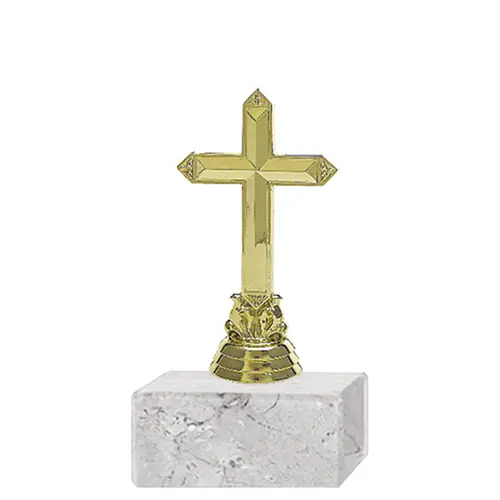 Trofeo Plástico Cruz Pequeña (231)   10 cms.