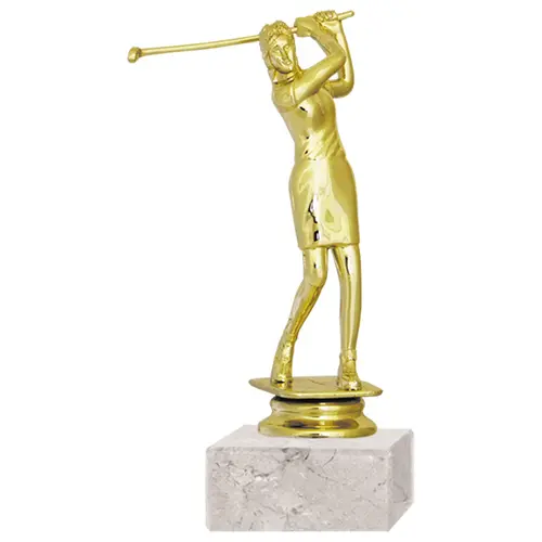 Trofeo Plástico Golf Femenino RP-8048 (23)   17 cms.