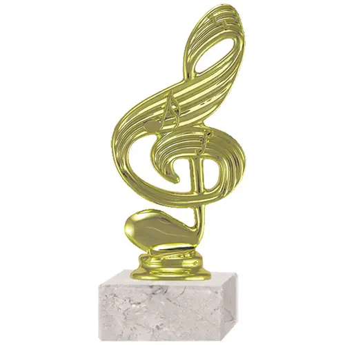 Trofeo Plástico Nota Sol RP-8054 (13)   16 cms.