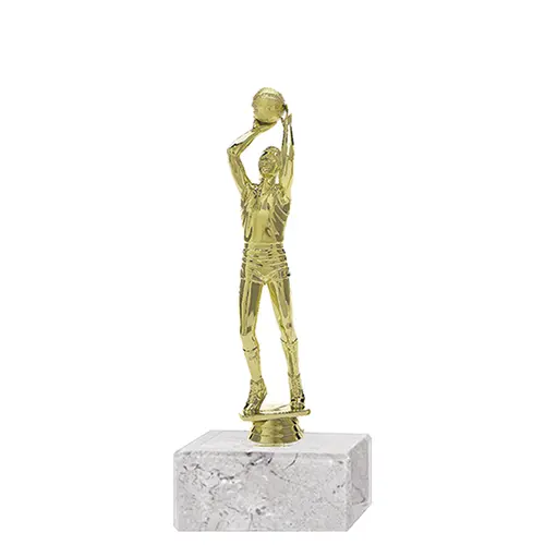 Trofeo Plástico Básquetol Masculino Chico (274)  14,5 cms
