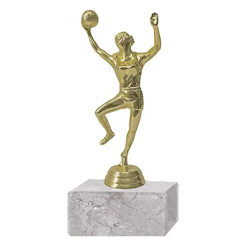 Trofeo Plástico Básquetbol Femenino (135)  17 cms.
