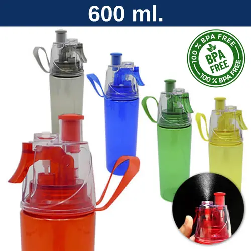 Botella Plástica con Rociador M21