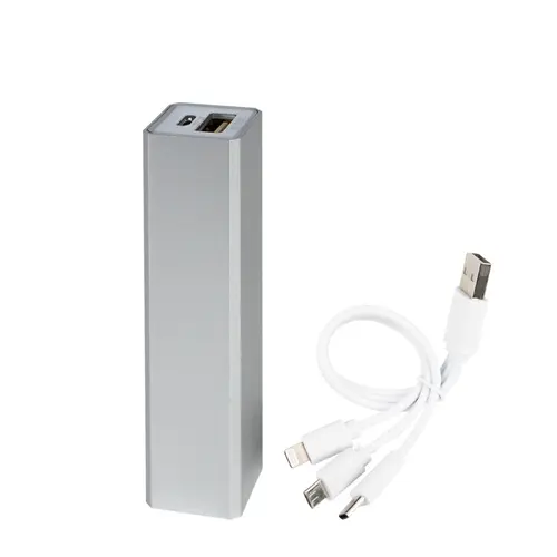 Cargador Power Bank metálico 2200mAh
