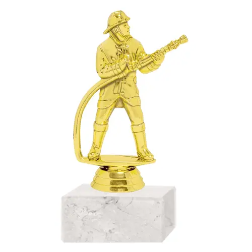 Trofeo Plástico Bombero Manguera RP-0568 (103)   17 cms.