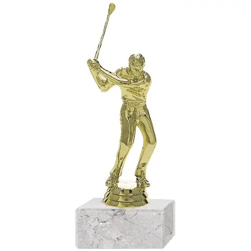 Trofeo Plástico Golf Masculino Grande (215)   17 cms.