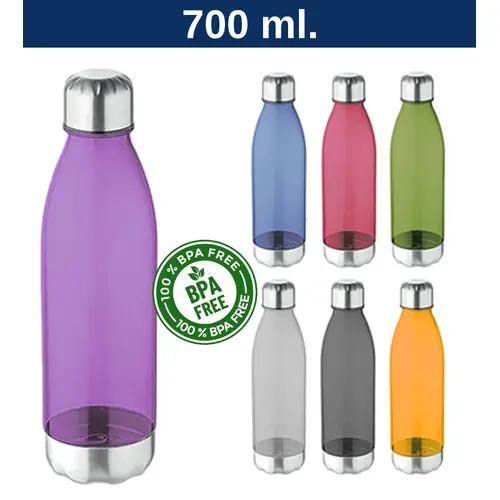 Botella Plástica + Acero Inoxidable Deportiva M37