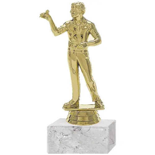Trofeo Plástico Dardo Masculino (191)   15,5 cms.