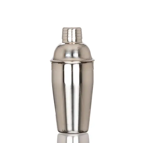 Coctelera metálica plateada "SILVER" 500cc