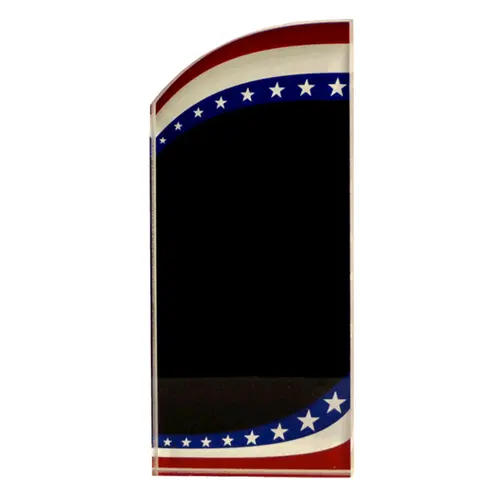 Galvano Acrílico Bandera Rms8ss 20 x 9 cms.