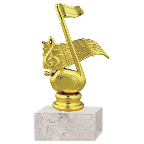 Trofeo Plástico Nota Musical RP-8248 (71)   16 cms.