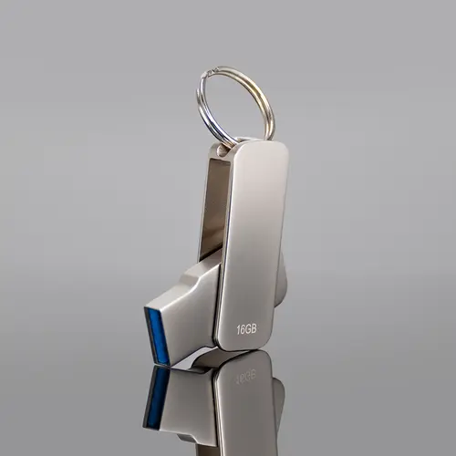 USB 3.0 Pendrive "Swivel" de Acero inoxidable 16GB