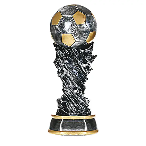 Trofeo Resina Balón de Fútbol 37352    30 cms.