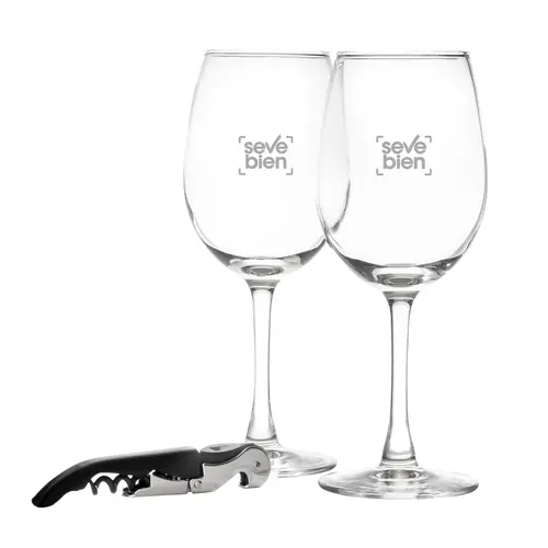 Set de vino "BRINDIS"