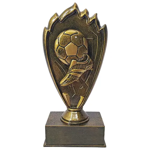 Trofeo Resina Zápato Fútbol HP04   18 cms.