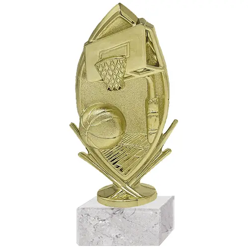 Trofeo Plástico Básquetbol Figura (247)  17,5 cms.