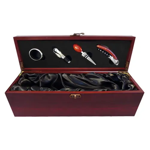 Set de Vino Caoba Deluxe W22