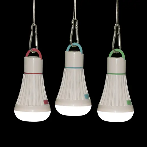 Lámpara colgante tipo Ampolleta de 1W con 6 LED