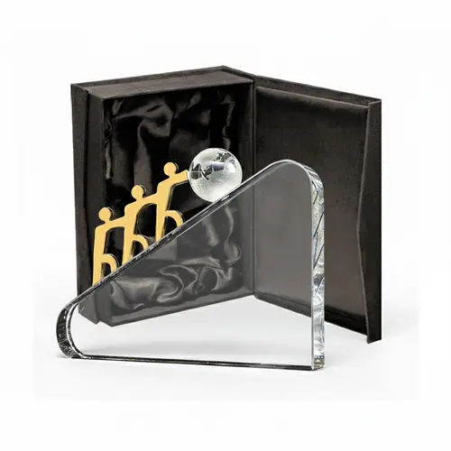 Galvano Cristal con Metal BLAS 102      180 x 120 mm.
