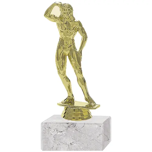 Trofeo Plástico Fisiculturismo Femenino (259)   16,5 cms.