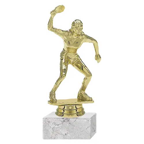 Trofeo Plástico Ping Pong Femenino (134)   14 cms.