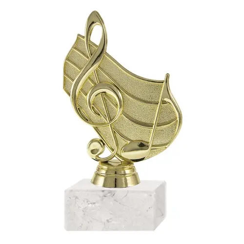 Trofeo Plástico Mod.  FR Música   (   317 )   16 cms.