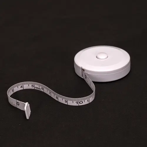 Cinta huincha de medir costurera retráctil flexible 1.5m
