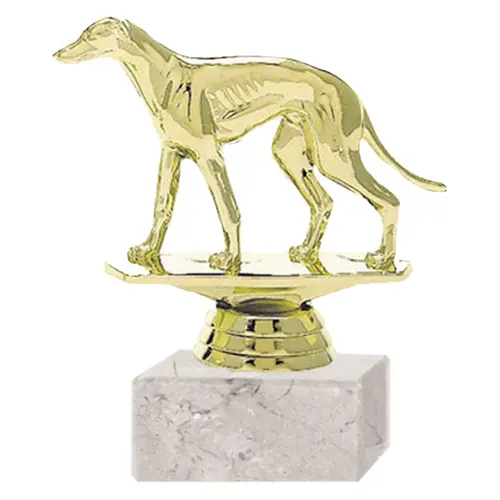 Trofeo Plástico Perro Galgo RP-0377 (94)    12 cms.