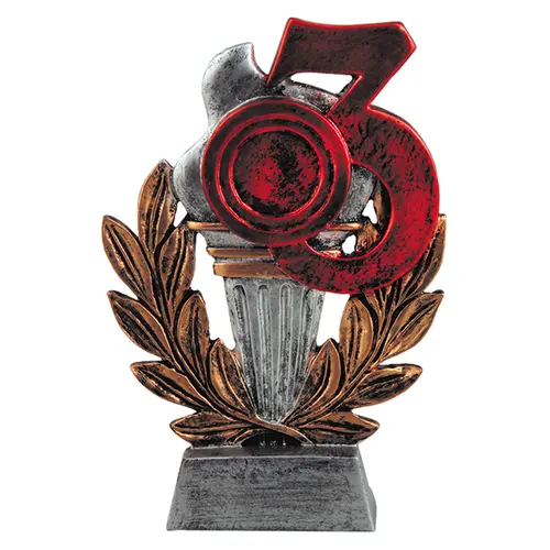 Trofeo Resina 3° 054-3    16 cms.