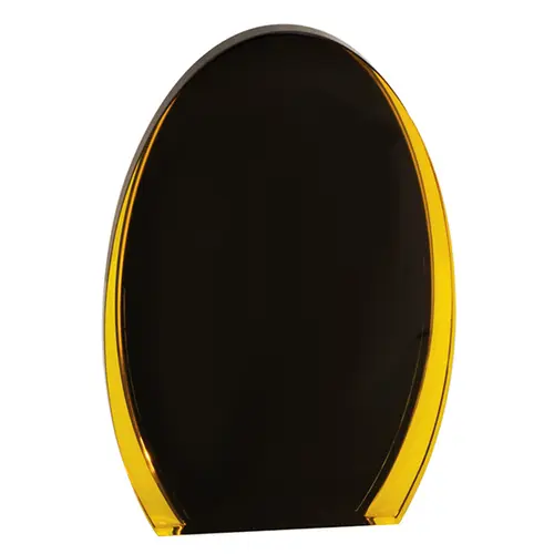 Trofeo Acrílico DORADO Sin Base Lov8b SKU 15.  20 x 14 cms.
