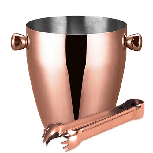 Hielera con Tenaza M100 ENCOBRIZADO 1000 ml.
