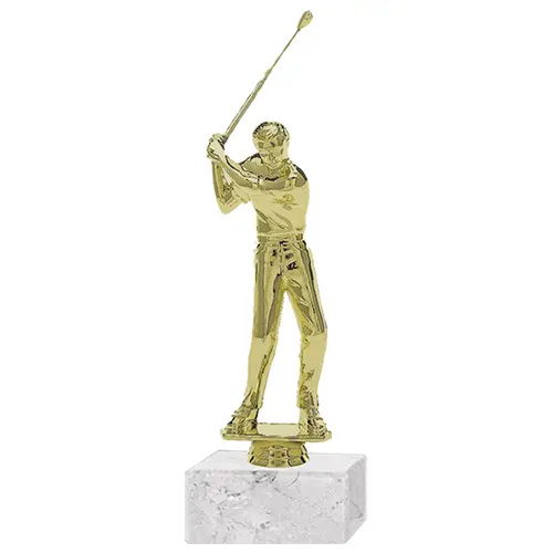 Trofeo Plástico Golf Masculino Grande (276)   23 cms.