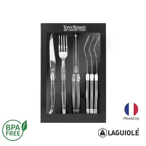 Set de 8 Cubiertos Laguiole