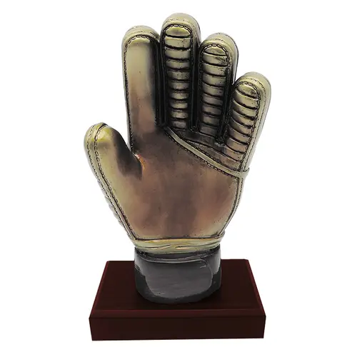 Trofeo de Resina Mod. Guante 26   26 cms.