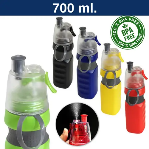 Botella Plástica con Rociador M22
