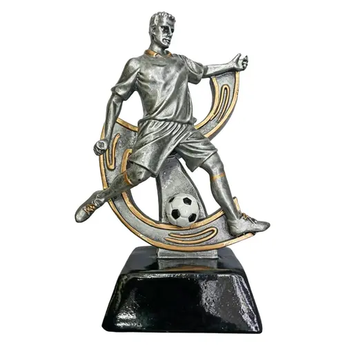 Trofeo Resina Futbolista Masculino FUT15   20 cms.