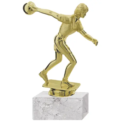 Trofeo Plástico Bowling Masculino (290)   18 cms.