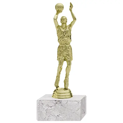 Trofeo Plástico Básquetbol Masculino (269)   20 cms.