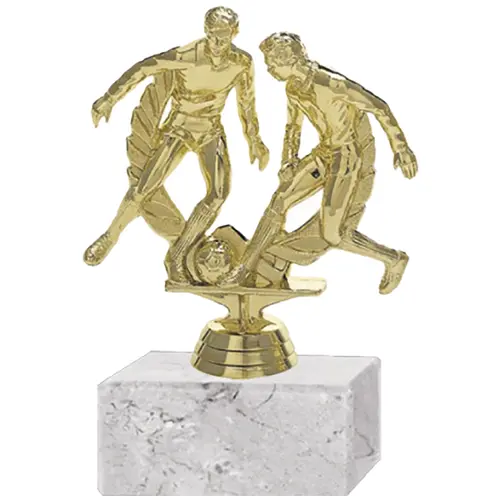 Trofeo Plástico Fútbol Masculino 2 Figuras (205)   11,5 cms.