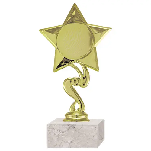 Trofeo Plástico Estrella RP-8010 (17)   19 cms.